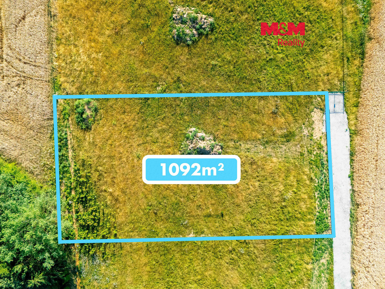 Prodej stavebního pozemku 1 092 m²