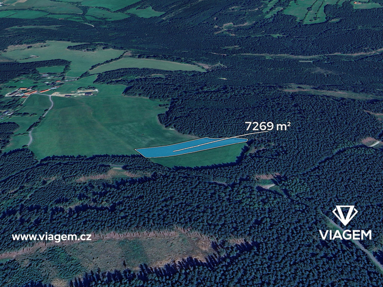 Prodej pole 807 m²