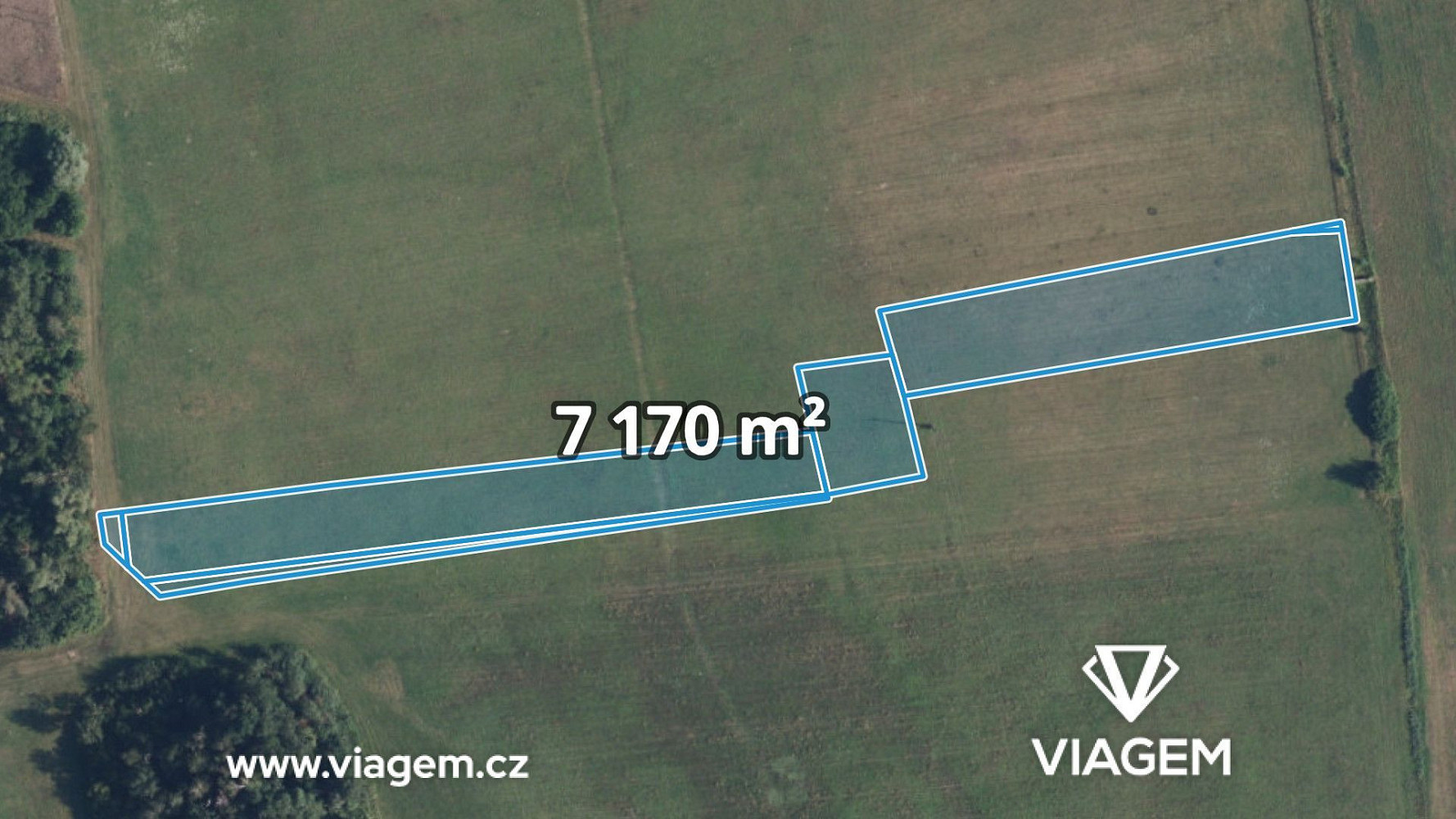 Prodej pole 1 419 m²