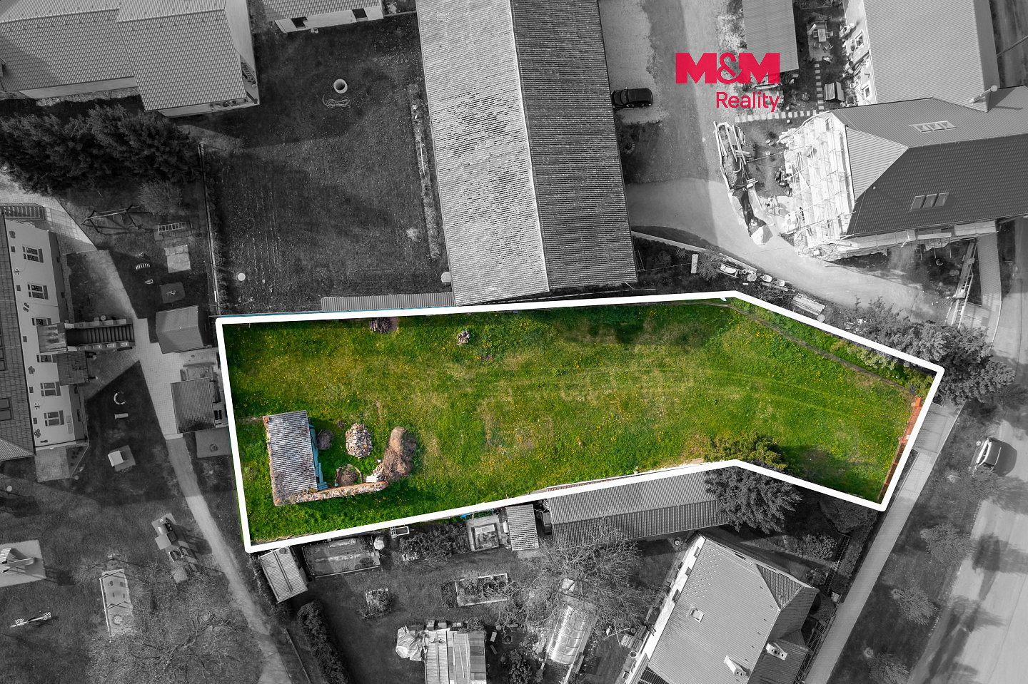 Prodej stavebního pozemku 1 040 m²
