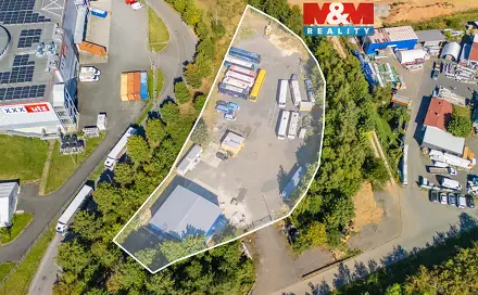 Pronájem komerčního pozemku 500 m², Plzeň - Černice