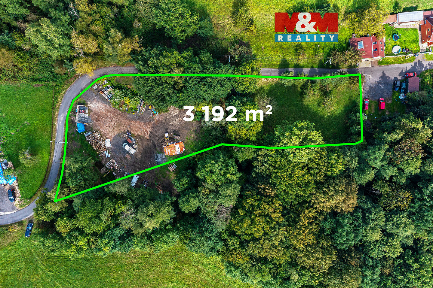 Prodej stavebního pozemku 3 192 m²