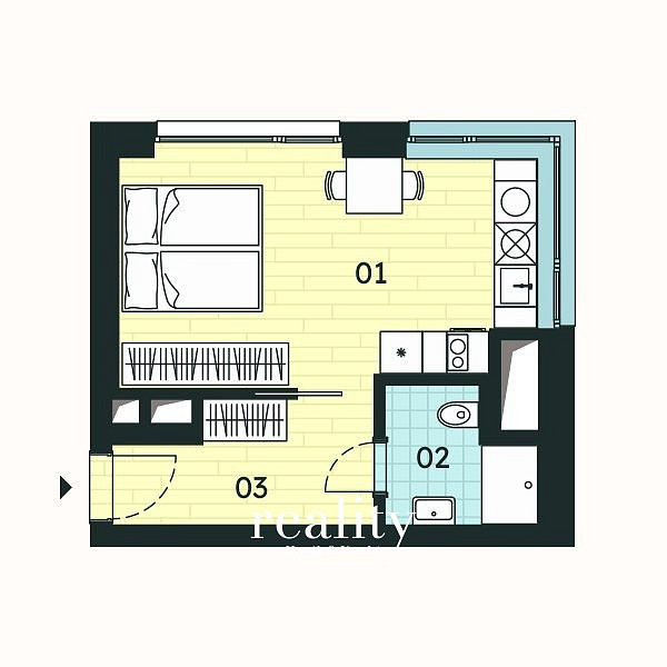 Prodej bytu 1+kk 29 m² – fotografie 5