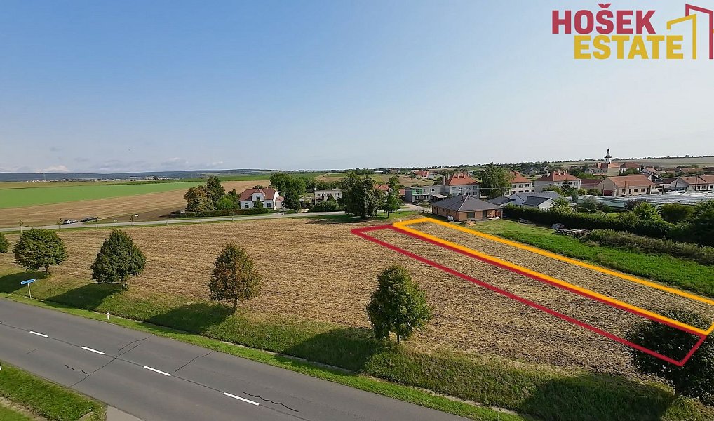 Prodej stavebního pozemku 959 m², Branišovice – náhled fotky 5