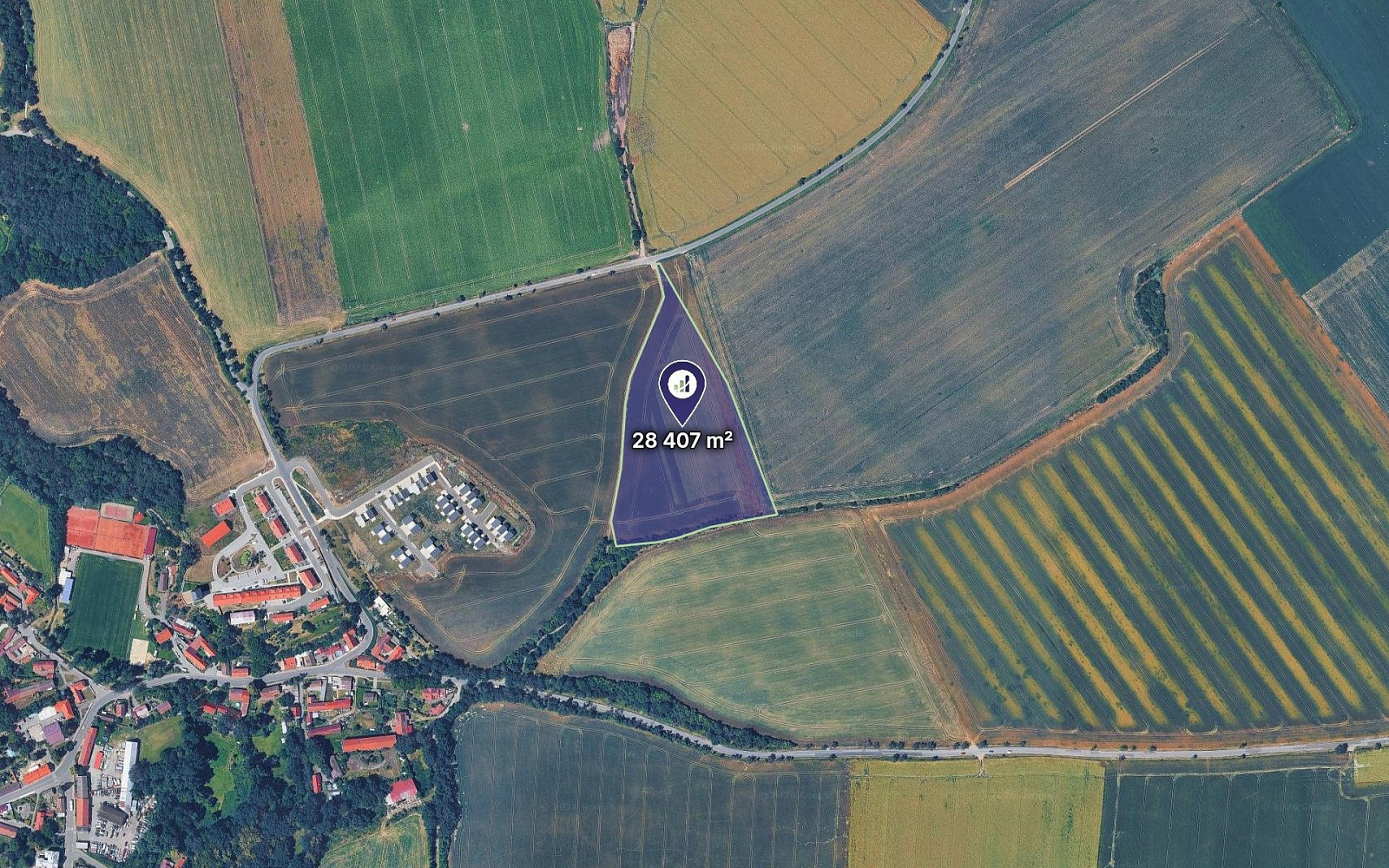 Prodej pole 28 407 m²