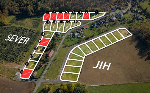 Prodej stavebního pozemku 915 m², Frýdek-Místek