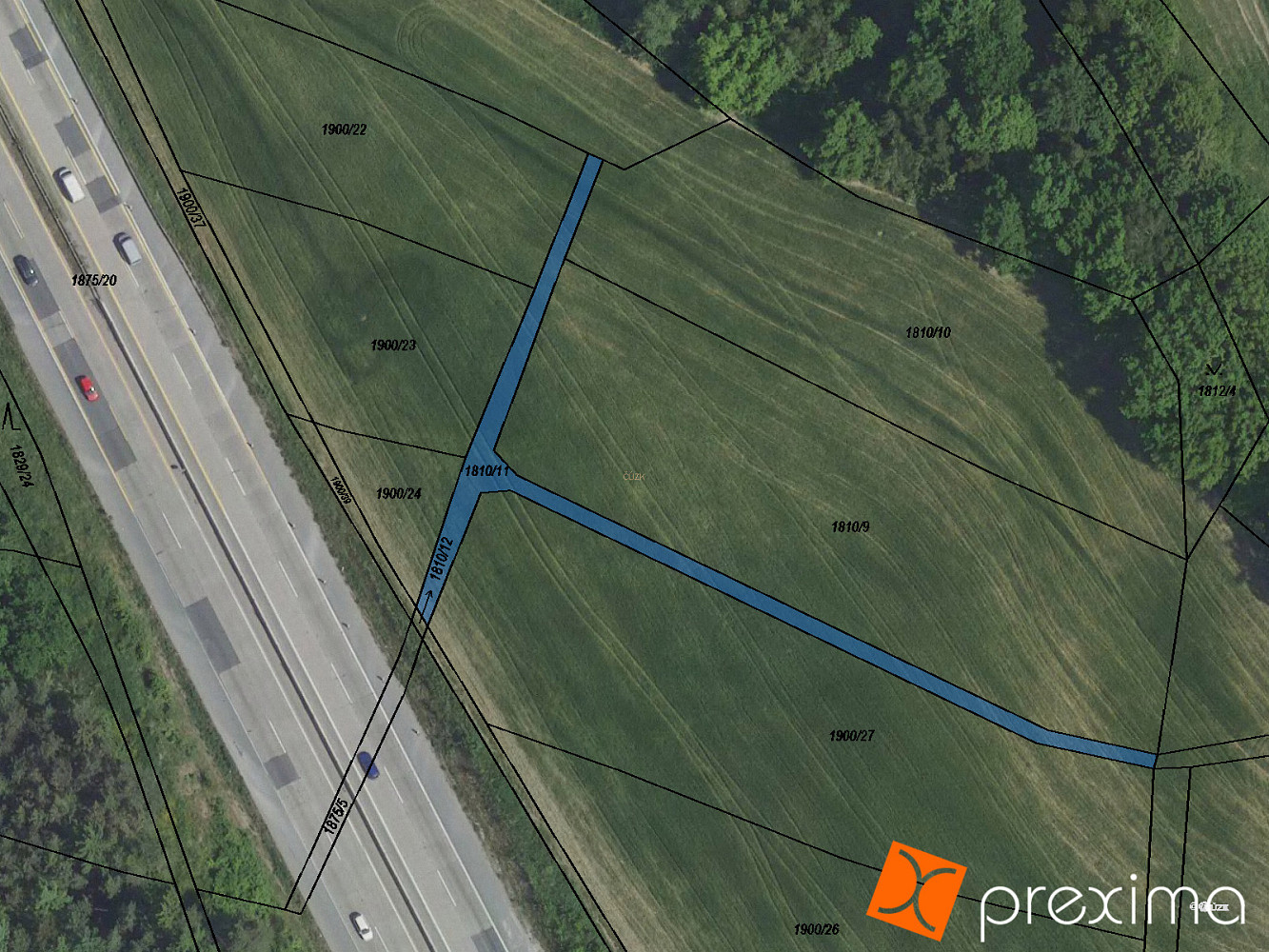 Prodej pole 57 m²