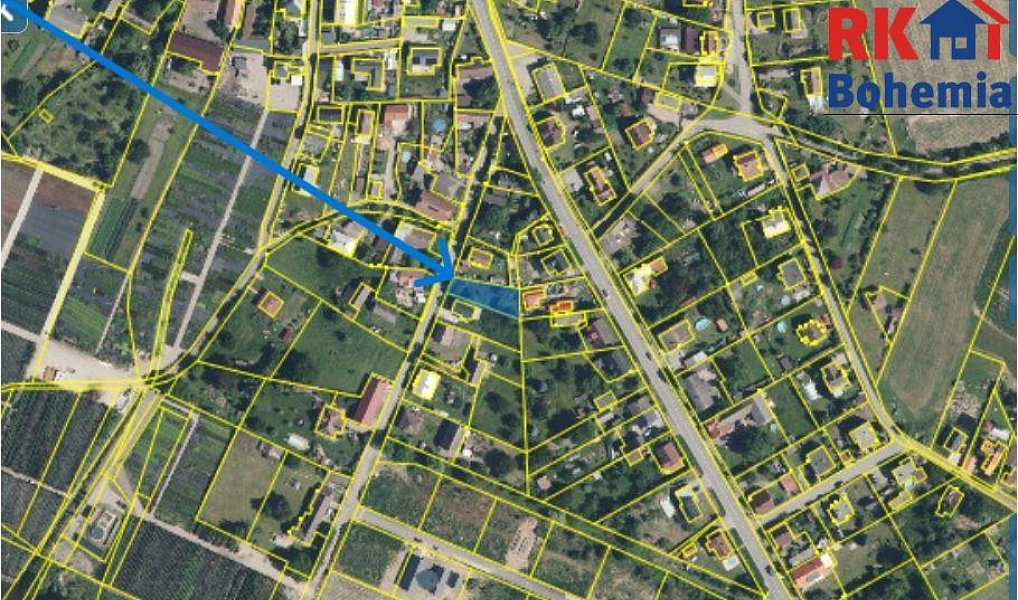 Prodej stavebního pozemku 472 m², Boseň – náhled fotky 3