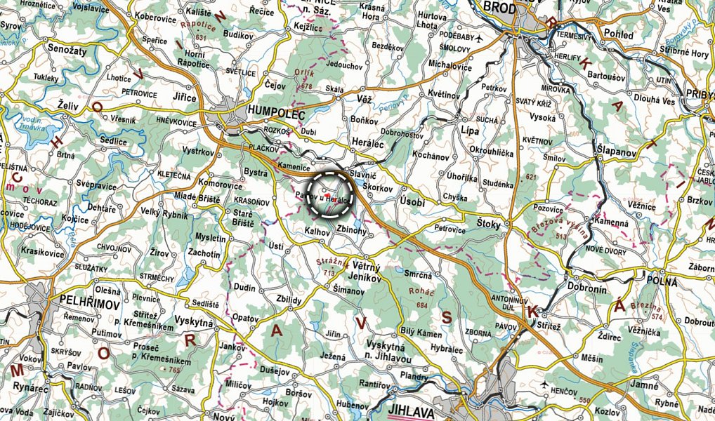 Prodej louky 7 771 m², Herálec – náhled fotky 2