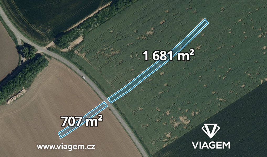 Prodej pozemku, 398 m², Hodonín, Strážnice
