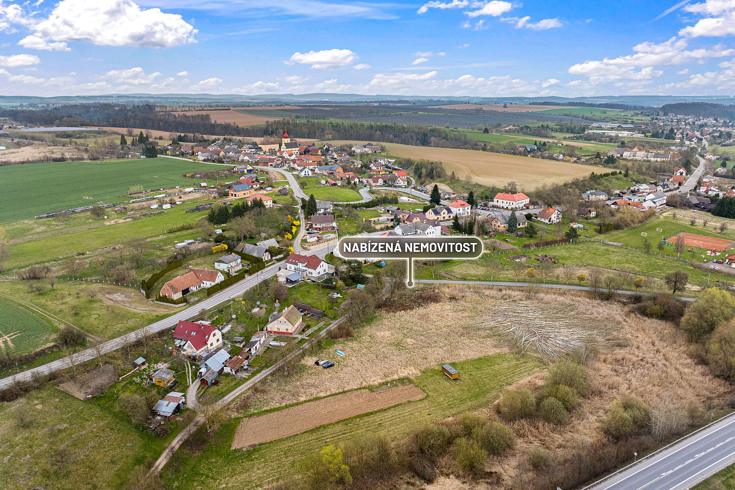 Prodej stavebního pozemku 1 159 m²
