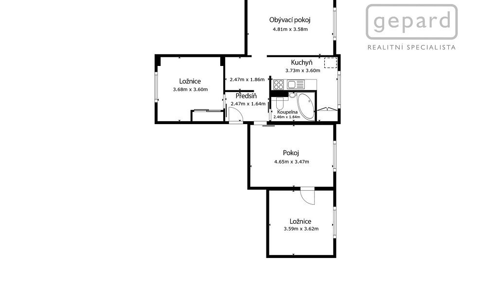 Prodej bytu 4+1 79 m², Mariánské Lázně – náhled fotky 26