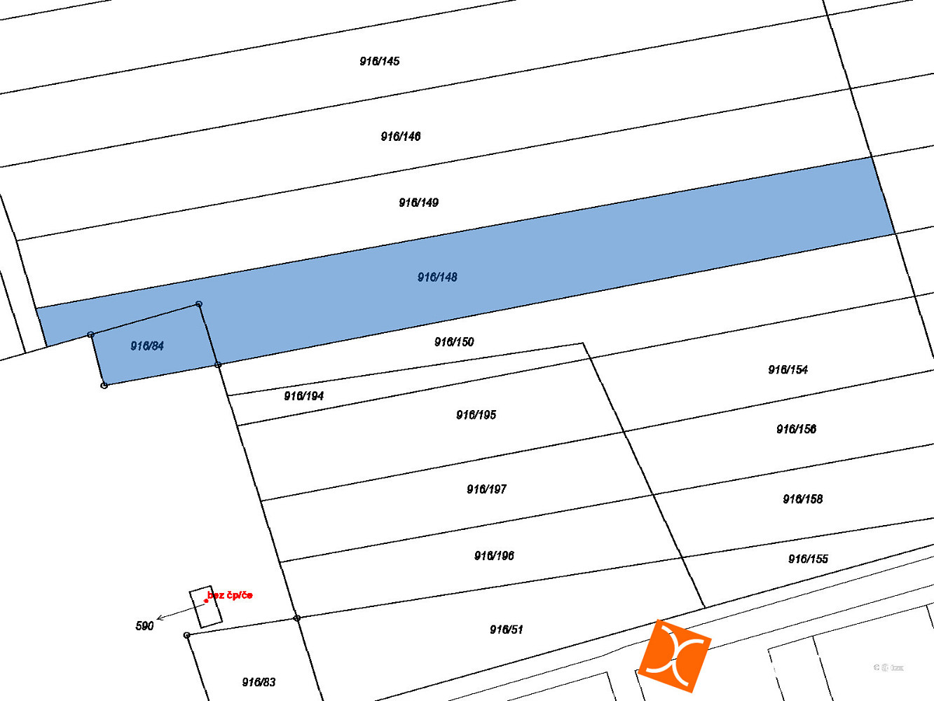 Prodej komerčního pozemku 562 m² — photo 2