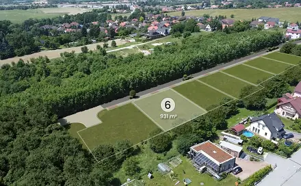 Prodej stavebního pozemku 931 m², Polní, Srubec, okres České Budějovice