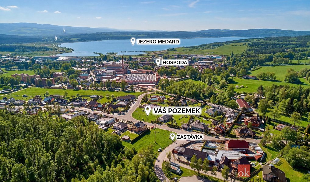Prodej stavebního pozemku 941 m², Svatava – náhled fotky 14