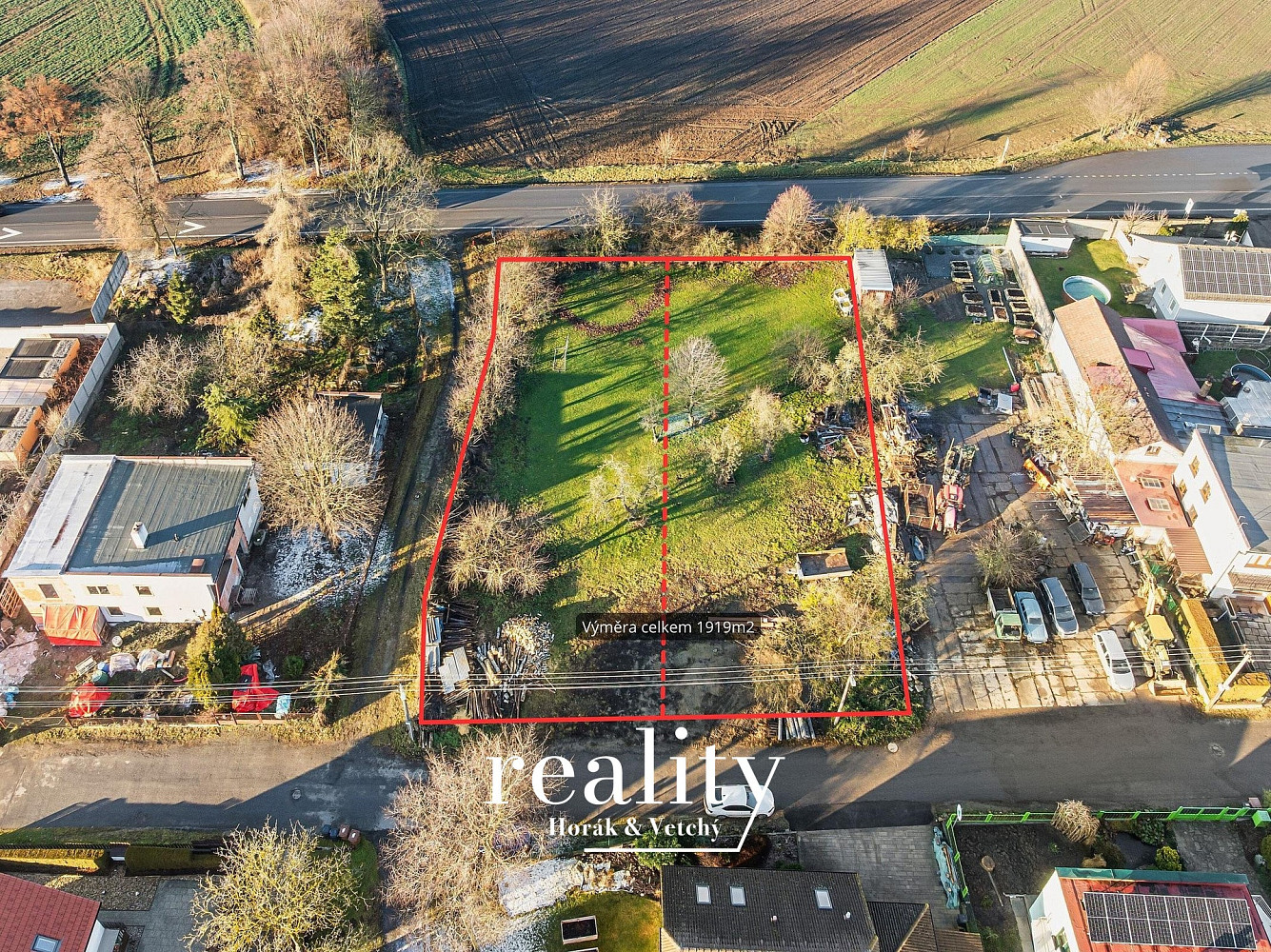 Prodej stavebního pozemku 959 m² – fotografie 3