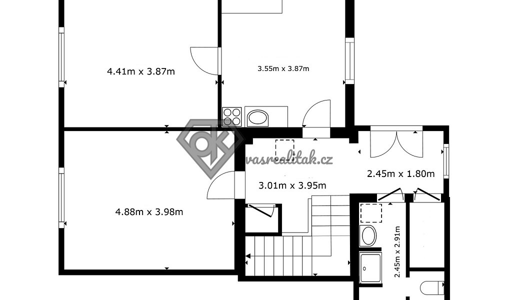 Prodej domu 152 m² s pozemkem 735 m², Staré Hradiště – náhled fotky 3