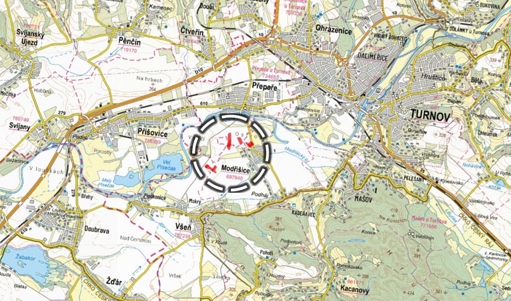 Prodej louky 8 492 m², Modřišice – náhled fotky 4