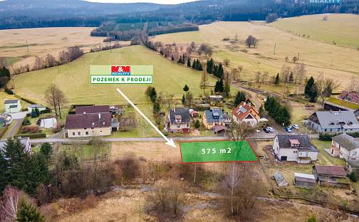 Prodej stavebního pozemku 575 m², Lichkov, okres Ústí nad Orlicí