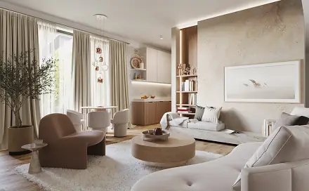 Prodej bytu 3+kk 95 m², Na Laurové, Praha 5 - Smíchov