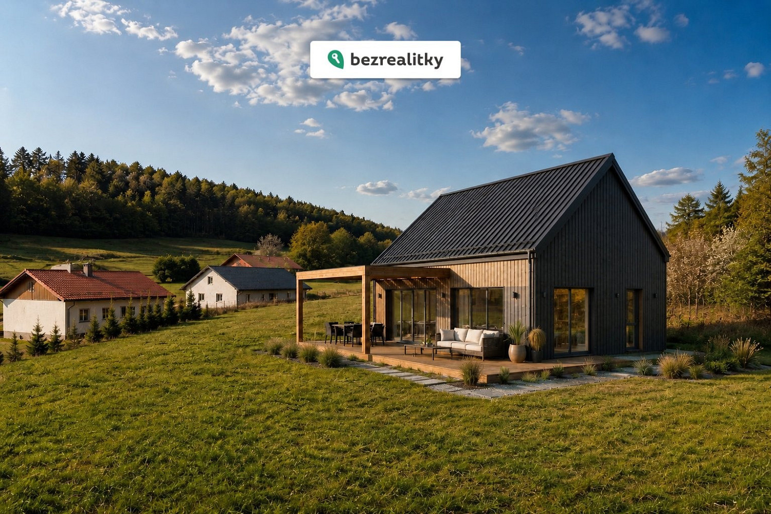 Prodej stavebního pozemku 1 092 m² – pohled 6