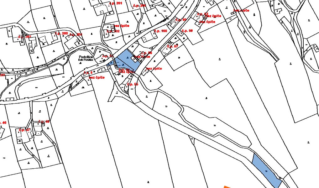 Prodej pozemku 3 841 m², Pertoltice – náhled fotky 2