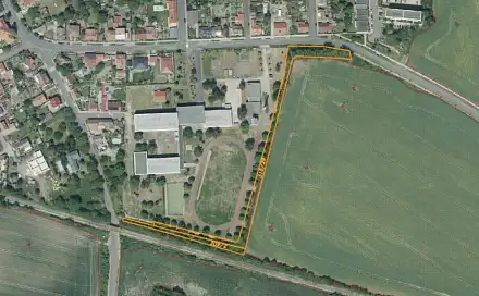 Dražba pozemku 3 560 m², Černčice