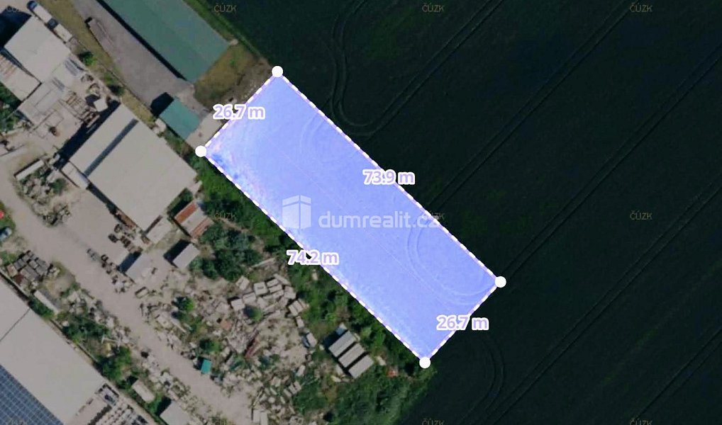 Pronájem komerčního pozemku 1 989 m², Nedakonice – náhled fotky 3