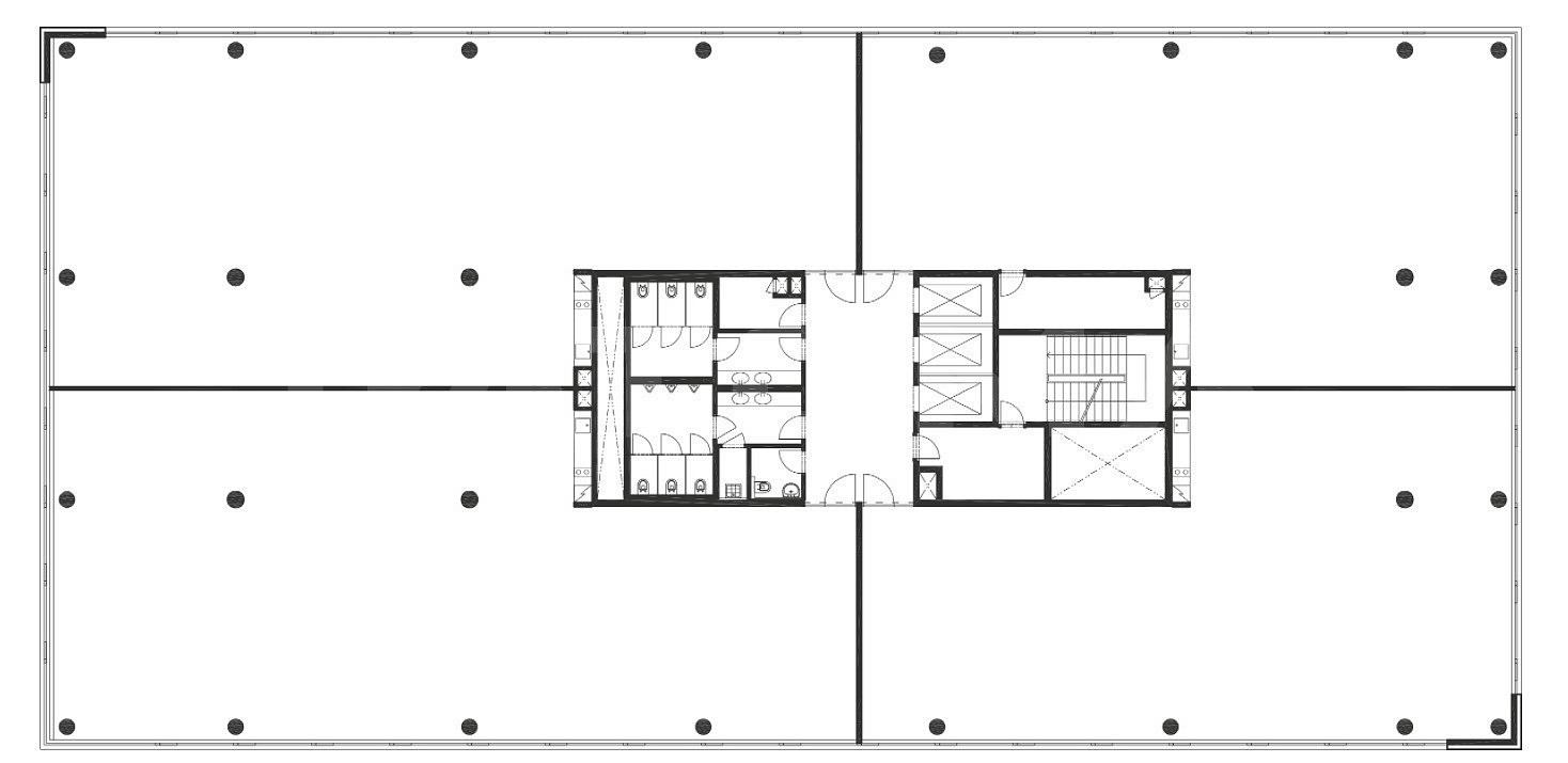 Pronájem kanceláře 1 154 m² – fotografie 3