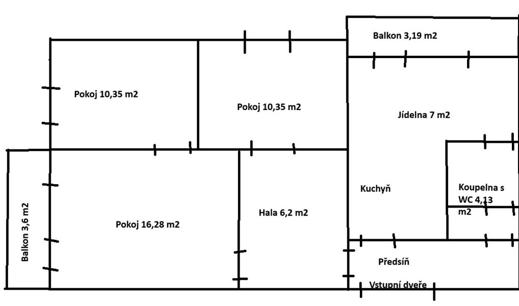 Prodej bytu 3+1 63 m², Karlovy Vary – náhled fotky 7
