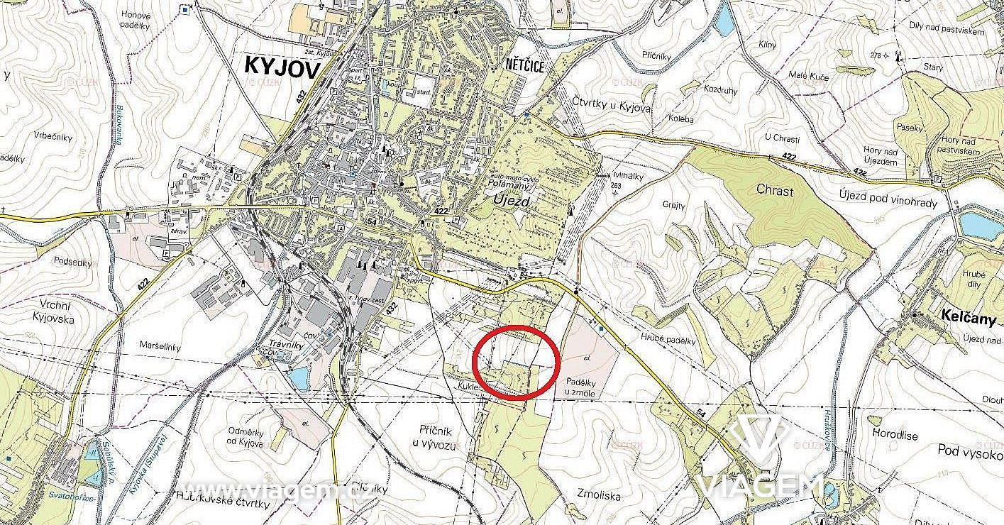 Zahrada 548 m², Podíl 20 % o výměře 110 m² – pohled 3