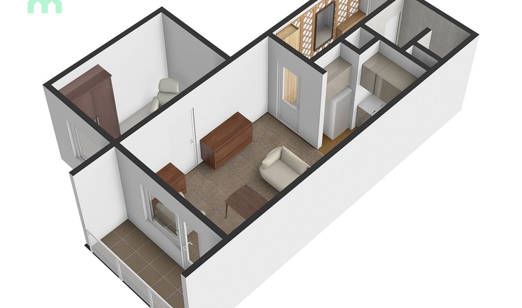 Pronájem bytu 2+kk 36 m², Přerov – náhled fotky 15