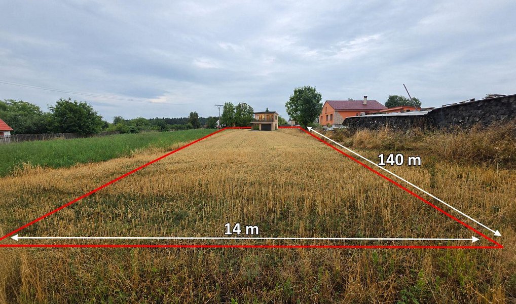 Prodej stavebního pozemku 1 963 m², Nové Syrovice – náhled fotky 2