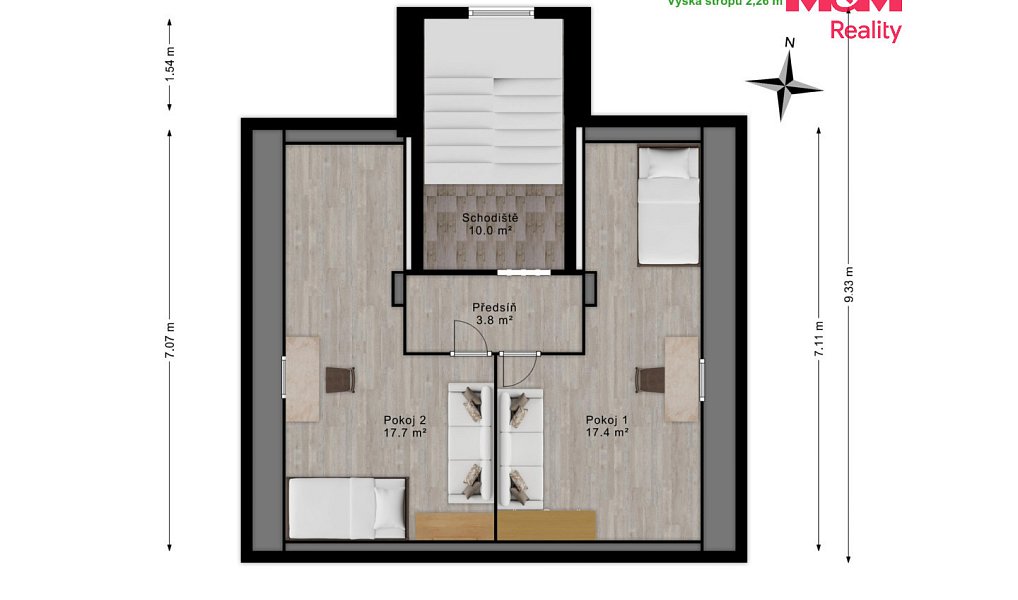 Prodej domu 180 m² s pozemkem 417 m², Kladno – náhled fotky 24