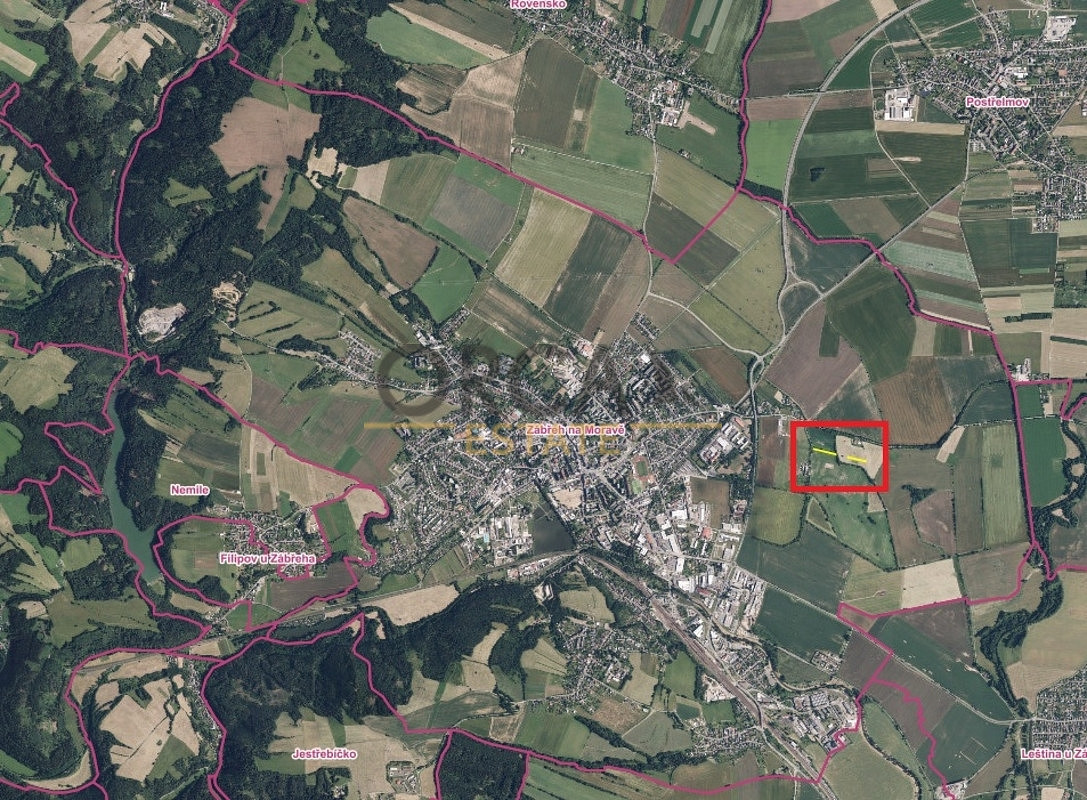 Prodej pole 1 665 m² – pohled 3