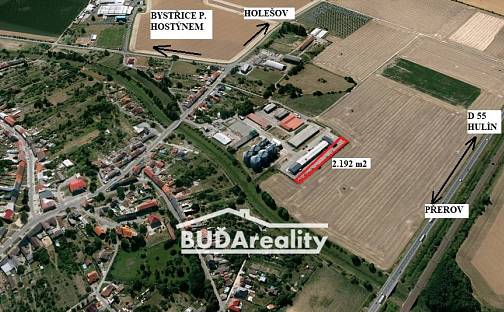 Prodej komerčního pozemku 2 192 m², Horní Moštěnice, okres Přerov