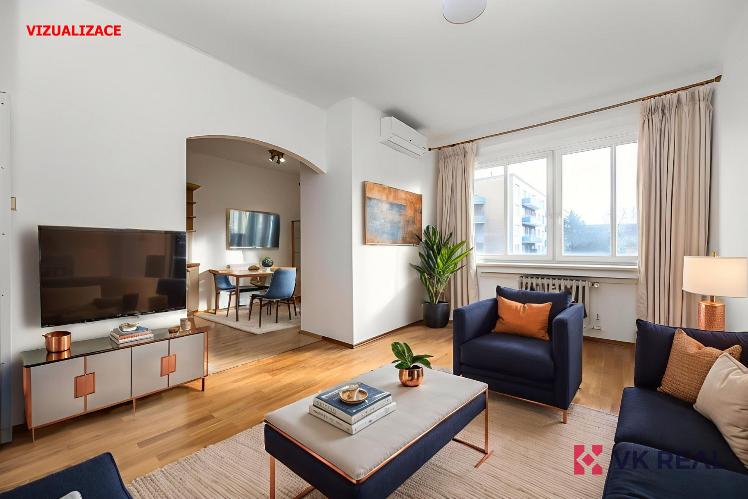Prodej bytu 2+1 72 m² – pohled 6