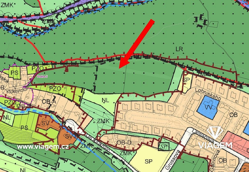Prodej komerčního pozemku 15 187 m² – pohled 3