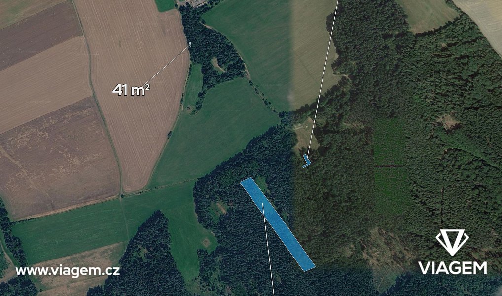 Prodej lesa 12 138 m², Hradiště – náhled fotky 2