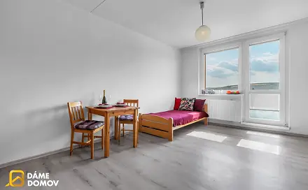Pronájem bytu 1+kk 31 m², J. Jabůrkové, Otrokovice, okres Zlín