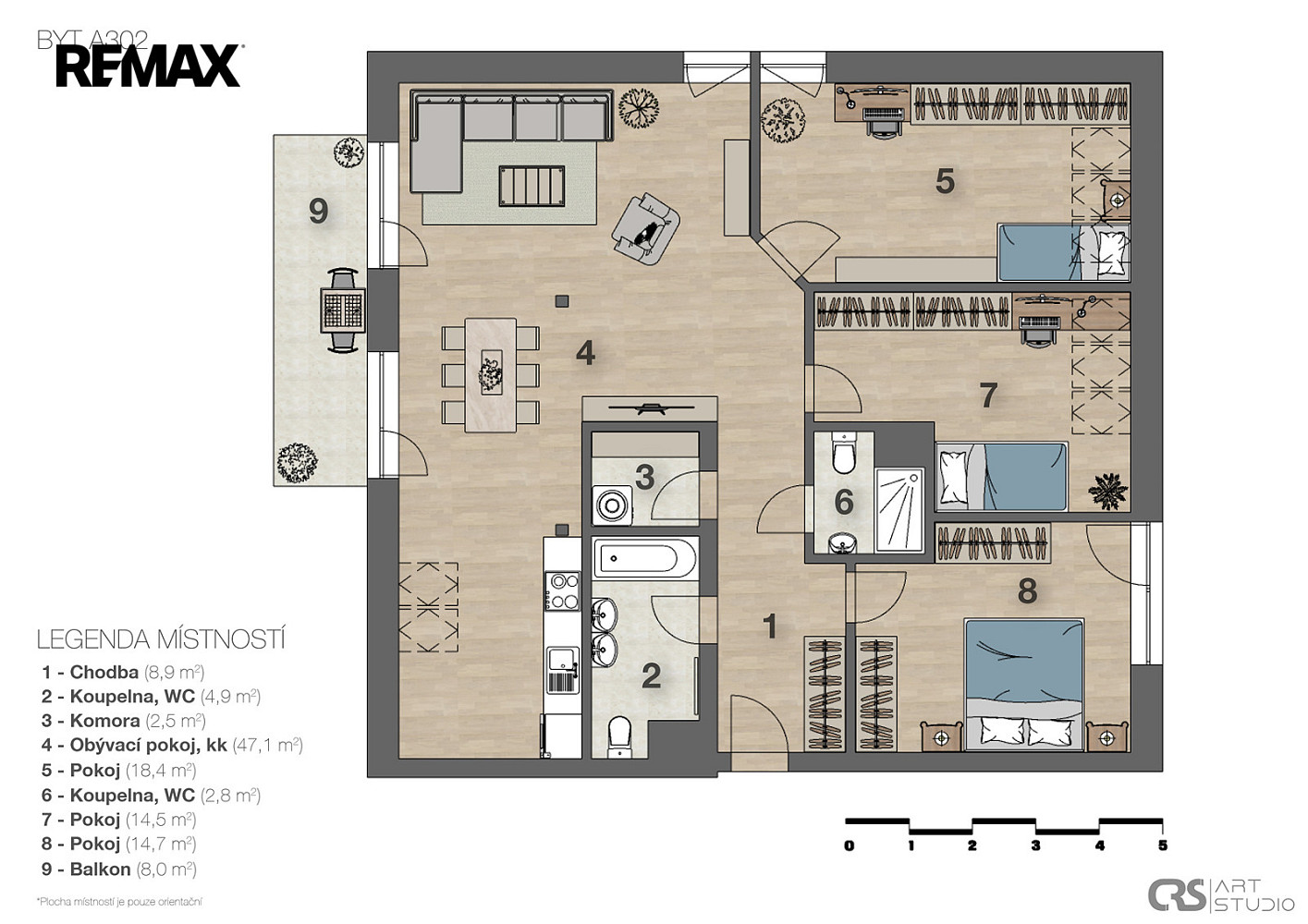 Prodej bytu 4+kk 106 m² — photo 3