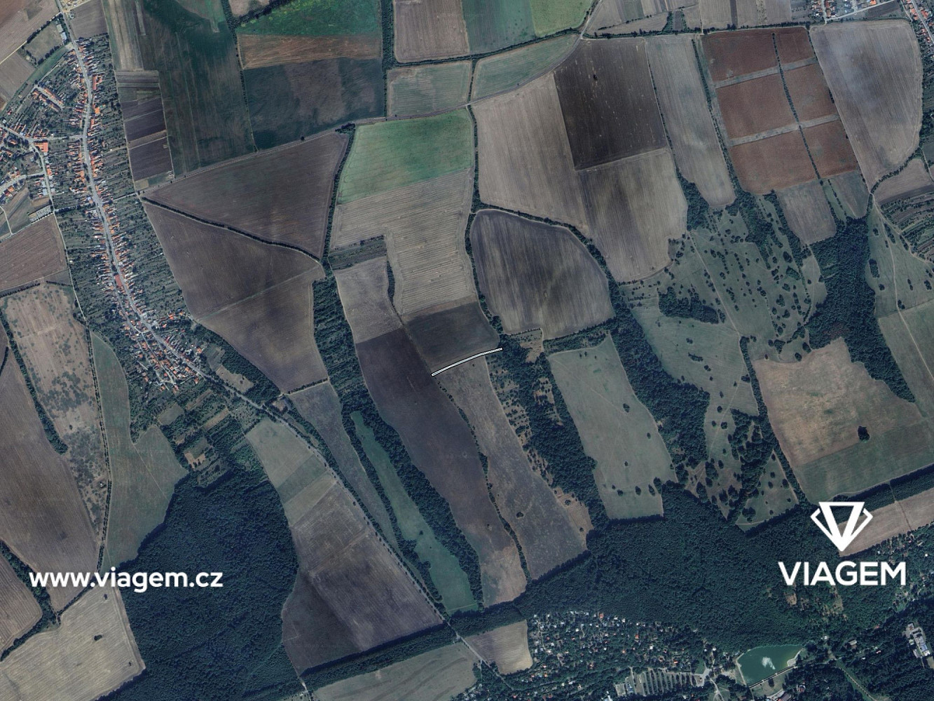 Prodej pole 1 086 m² – fotografie 3