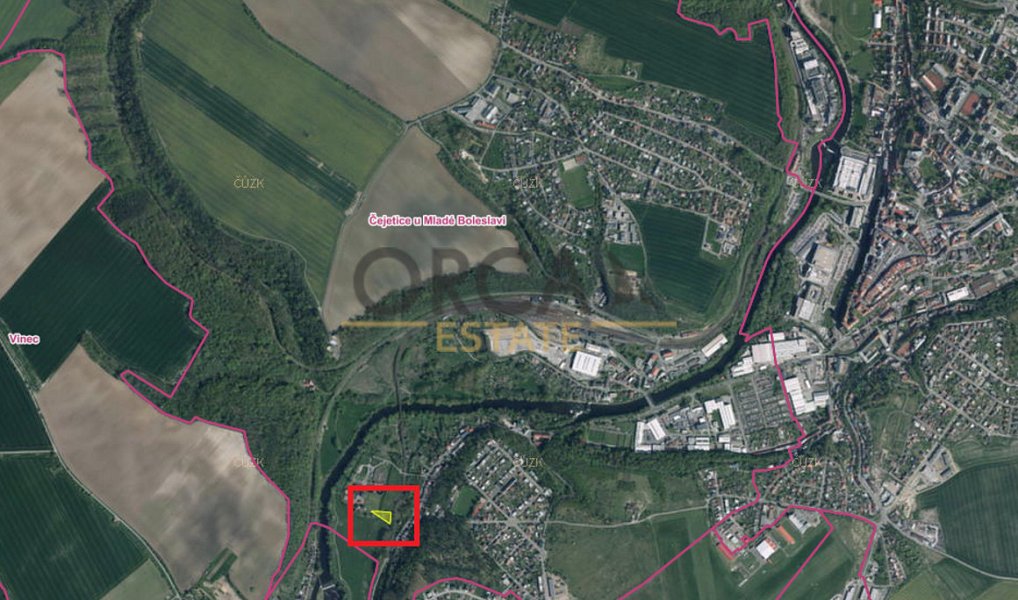 Prodej louky 788 m², Mladá Boleslav – náhled fotky 2