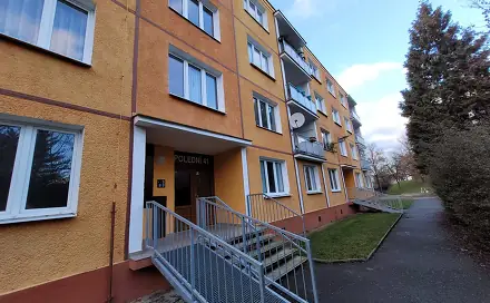 Pronájem bytu 1+kk 20 m², Polední, Plzeň - Lobzy