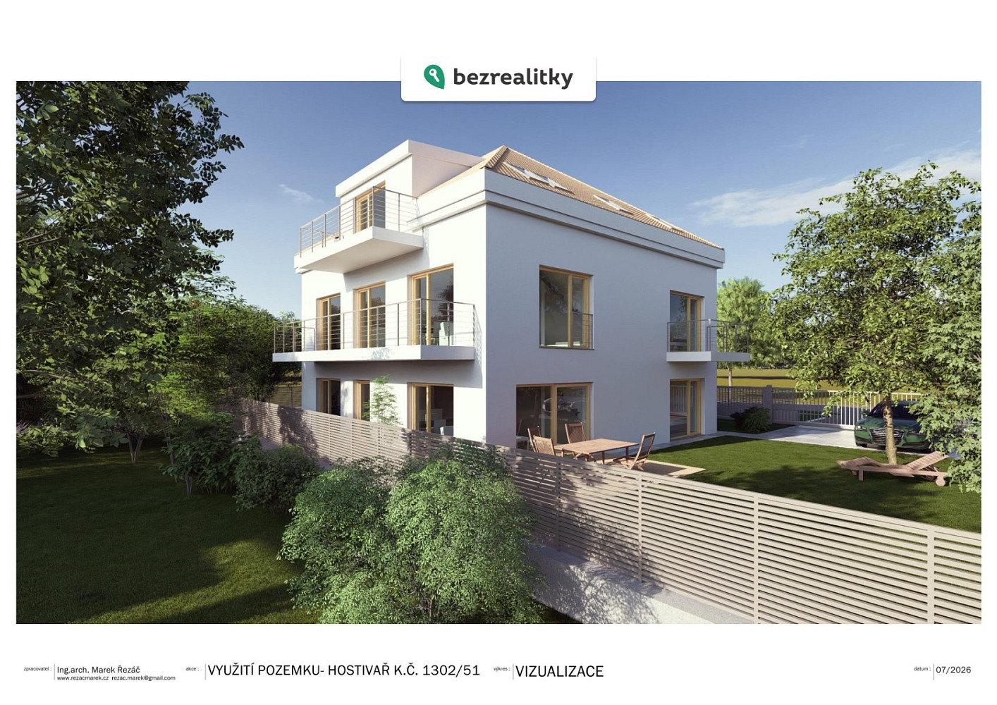 Prodej stavebního pozemku 626 m²