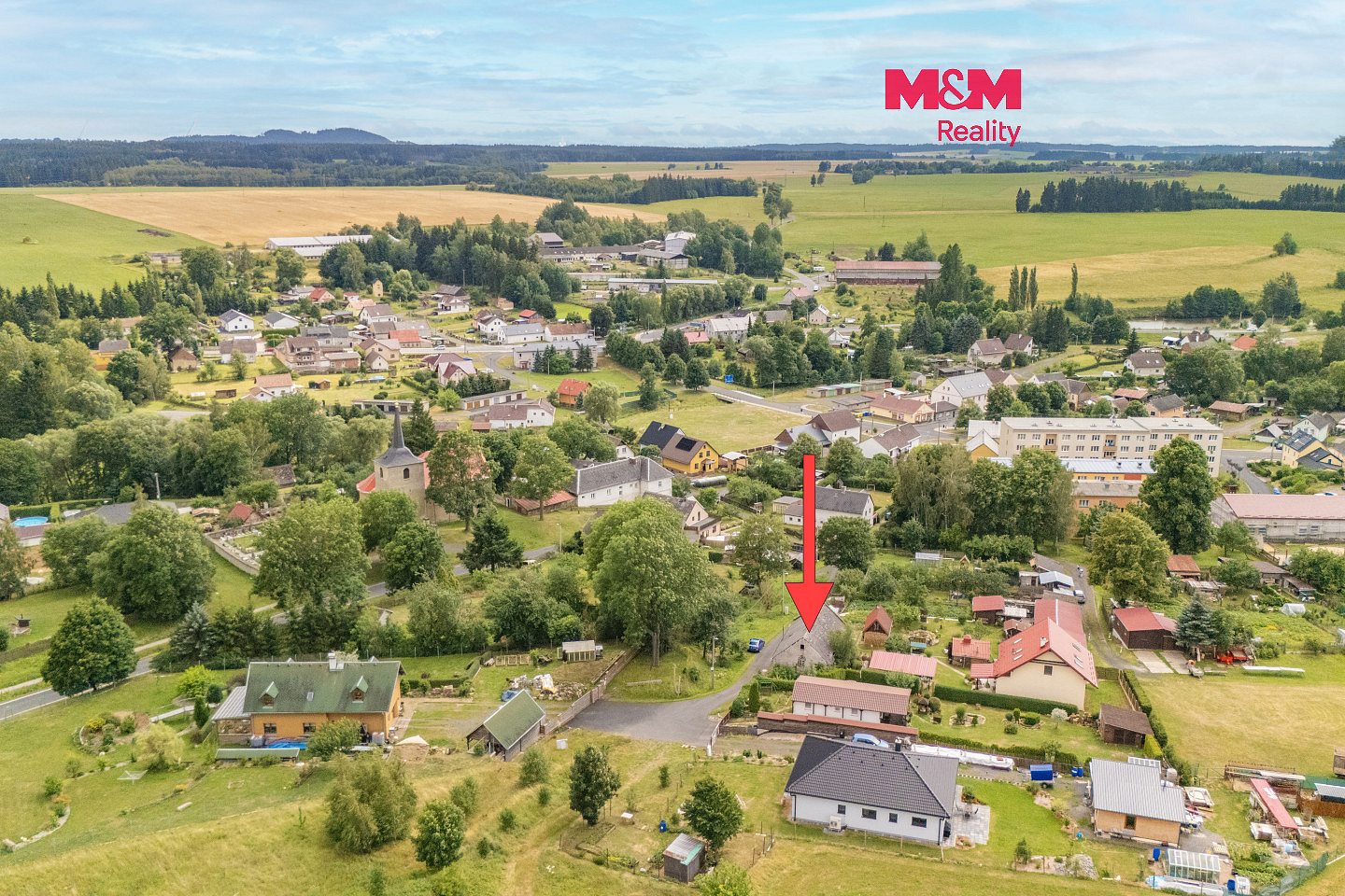 Prodej domu 63 m² s pozemkem 500 m²