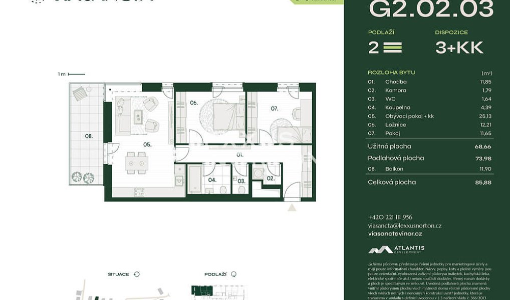 Prodej bytu 3+kk 74 m², Praha – náhled fotky 9