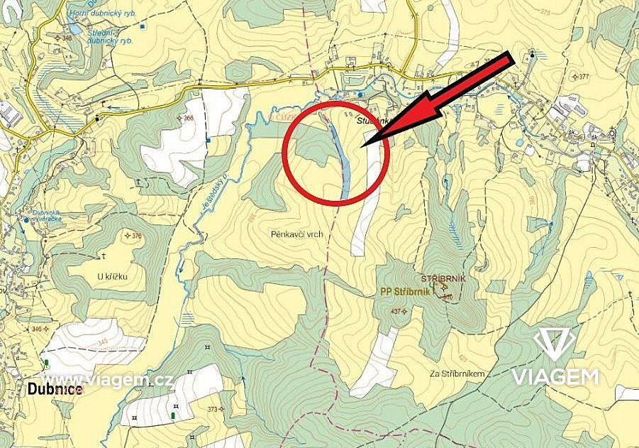 Prodej pole 16 844 m² – pohled 4