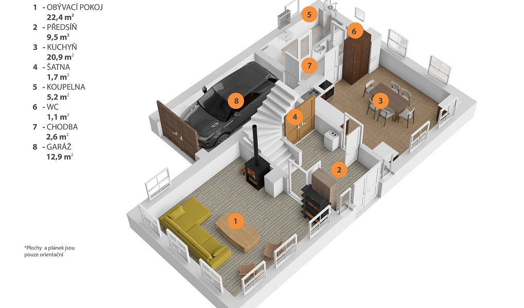 Prodej chaty/chalupy 137 m² s pozemkem 1 310 m², Jiříkov – náhled fotky 3