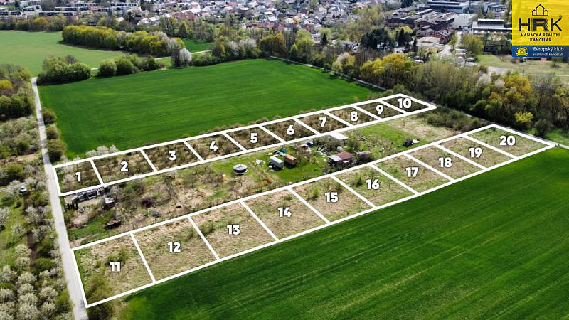 Prodej zahrady 432 m²